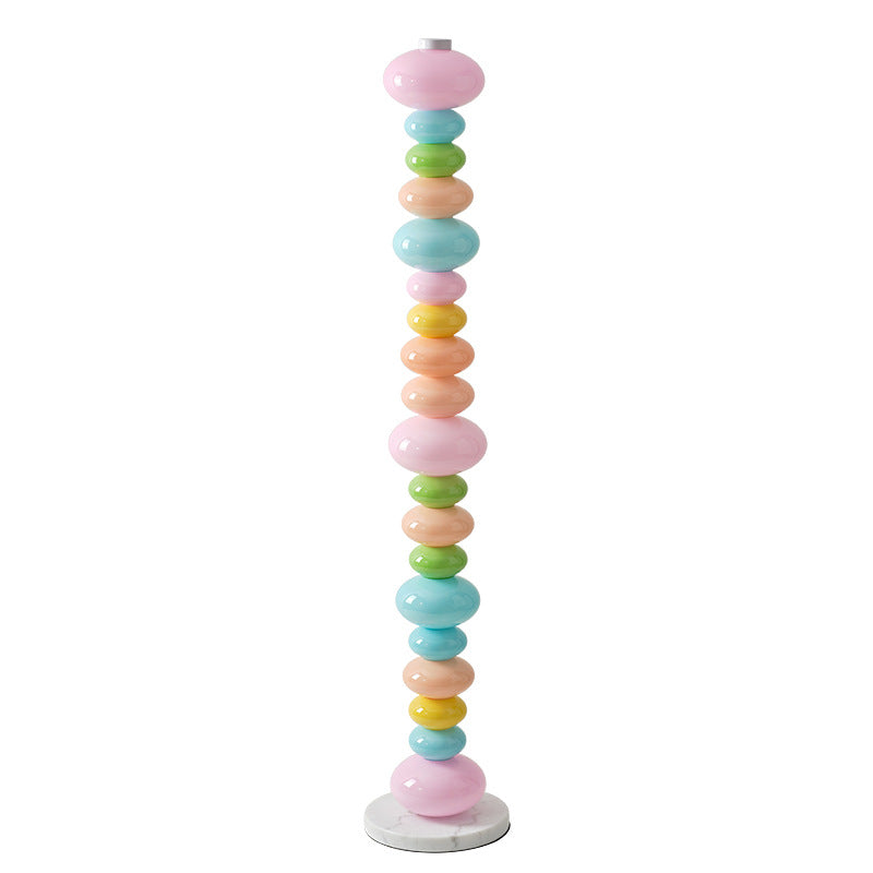 Colorful Bubble Glass Floor Lamp