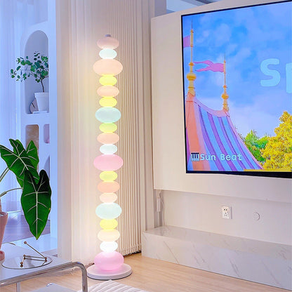 Colorful Bubble Glass Floor Lamp
