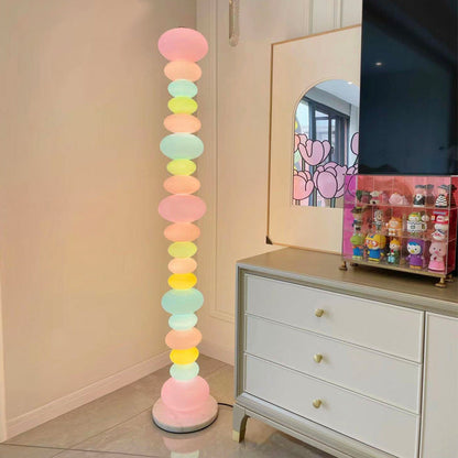 Colorful Bubble Glass Floor Lamp