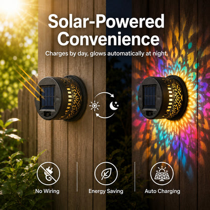 🏡Solar Mandala Projector Outdoor Lights