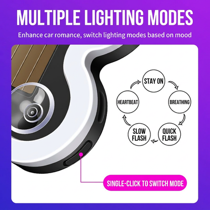 🦋Solar-powered LED eco-friendly wireless car interior decorative lights